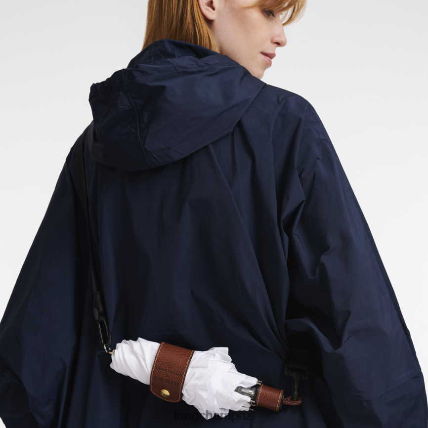 Men White Longchamp X D'heygere Umbrella Accessories L06408963