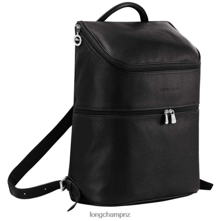 Men Black Longchamp Le Foulonne Backpack Bags L06408448