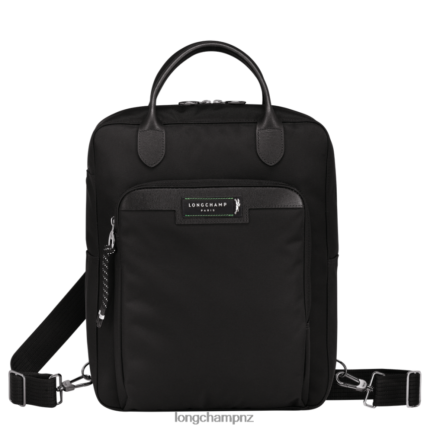 Men Black Longchamp Le Pliage Energy Backpack Bags L06408451