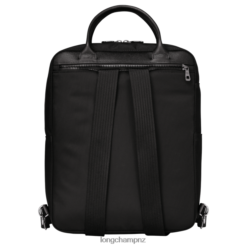 Men Black Longchamp Le Pliage Energy Backpack Bags L06408451