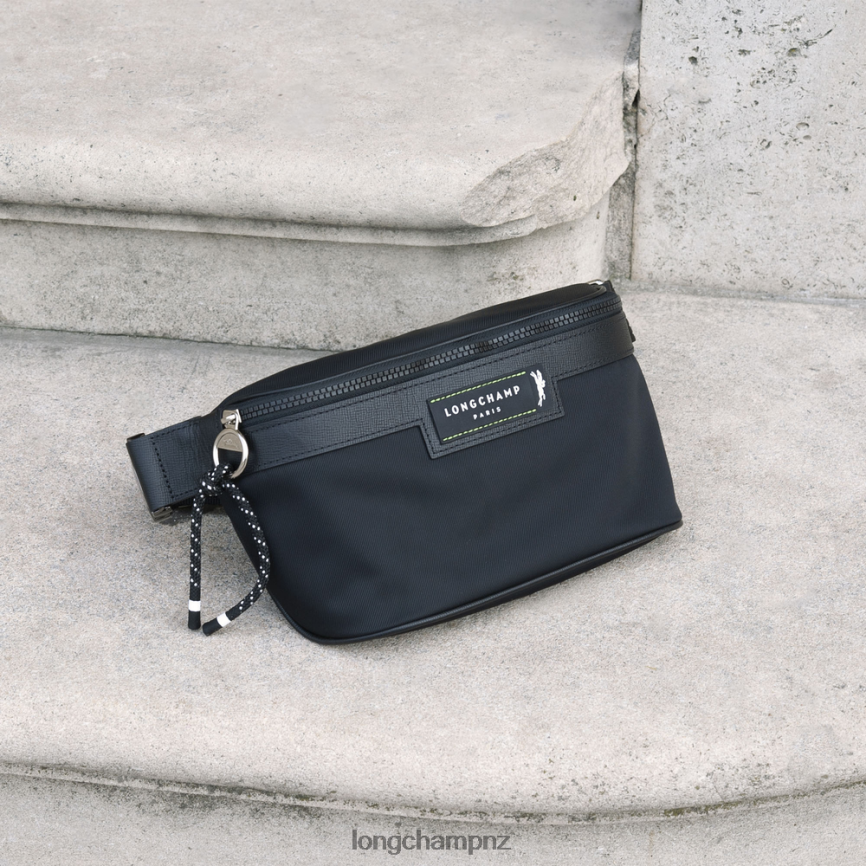 Men Black Longchamp Le Pliage Energy Belt bag Bags L06408461