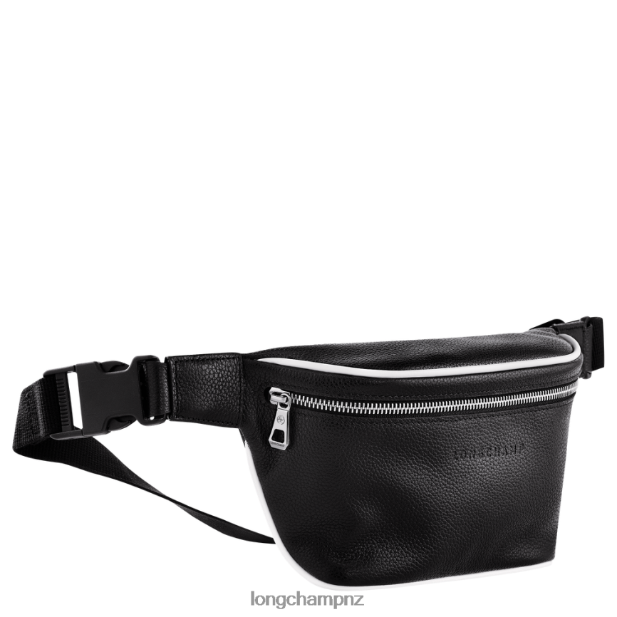 Men Black/White Longchamp Le Foulonne Belt bag Bags L06408460