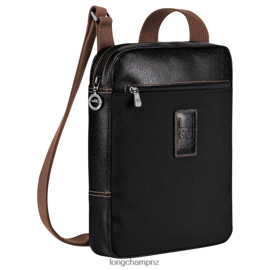 Men Black Longchamp Boxford Crossbody bag Bags L064081092