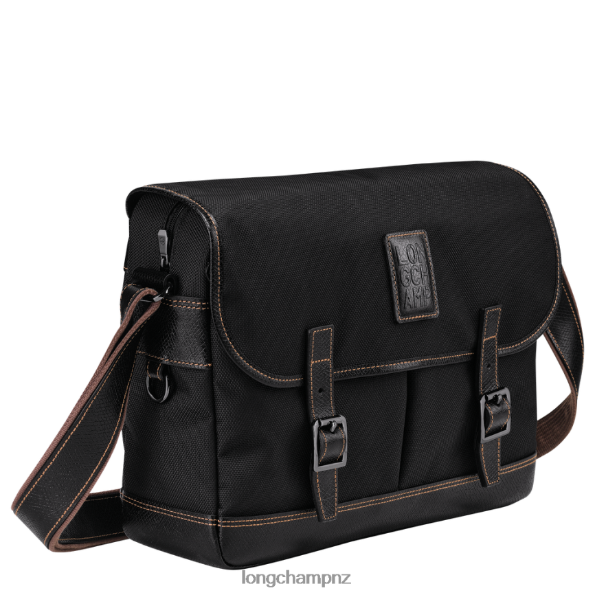 Men Black Longchamp Boxford Crossbody bag Bags L064081112