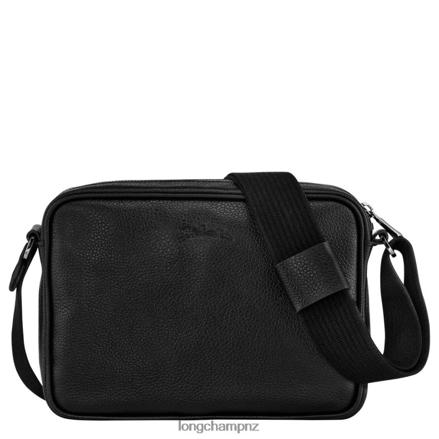 Men Black Longchamp Le Foulonne Camera bag Bags L064081117