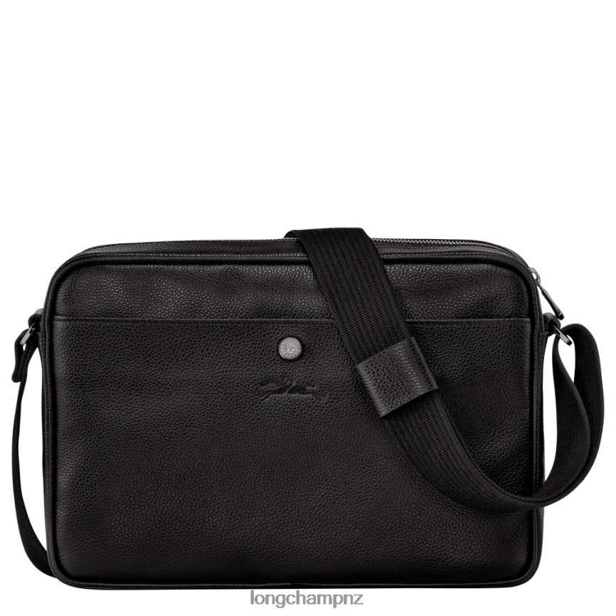 Men Black Longchamp Le Foulonne Camera bag Bags L064081119