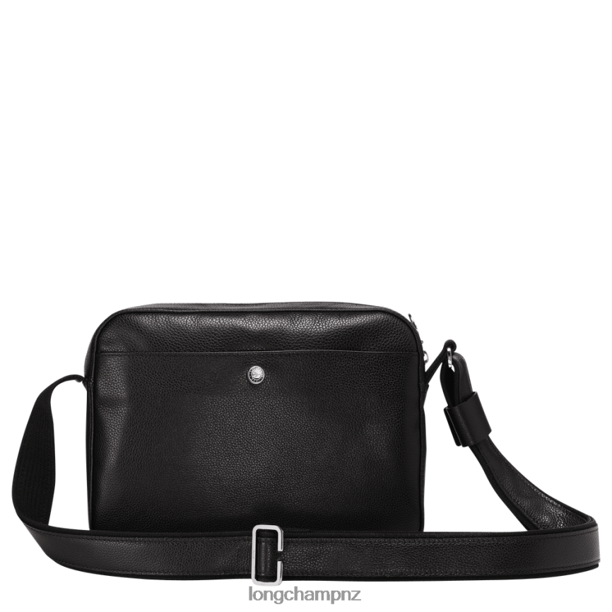 Men Black Longchamp Le Foulonne Crossbody bag Bags L064081115