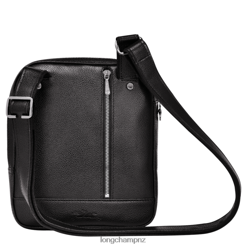 Men Black Longchamp Le Foulonne Crossbody bag Bags L064081122