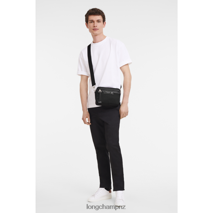 Men Black Longchamp Le Pliage Energy Camera bag Bags L06408337