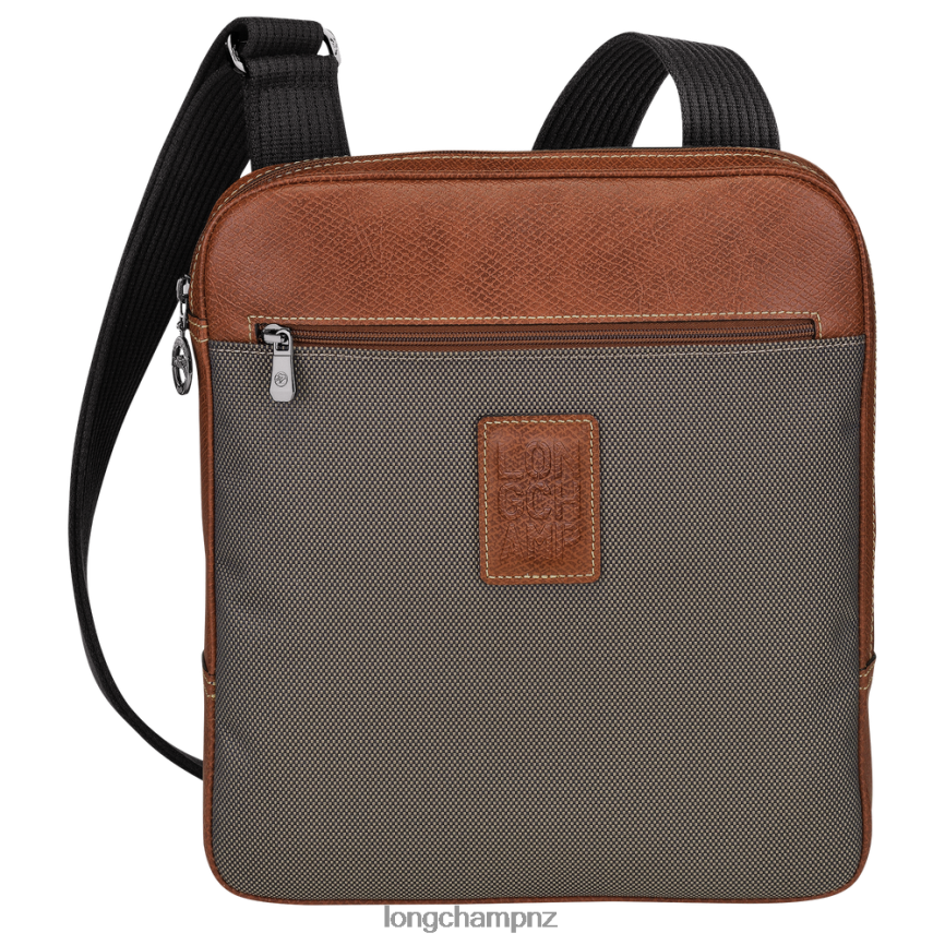 Men Brown Longchamp Boxford Crossbody bag Bags L064081110