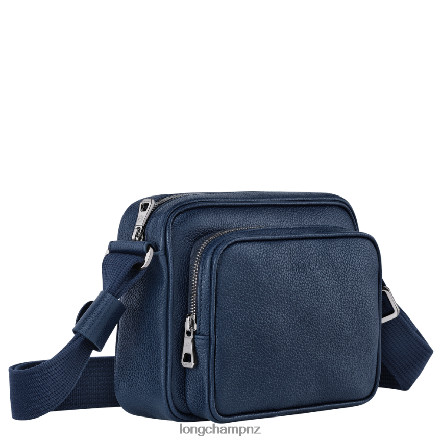 Men Navy Longchamp Le Foulonne Camera bag Bags L064081118