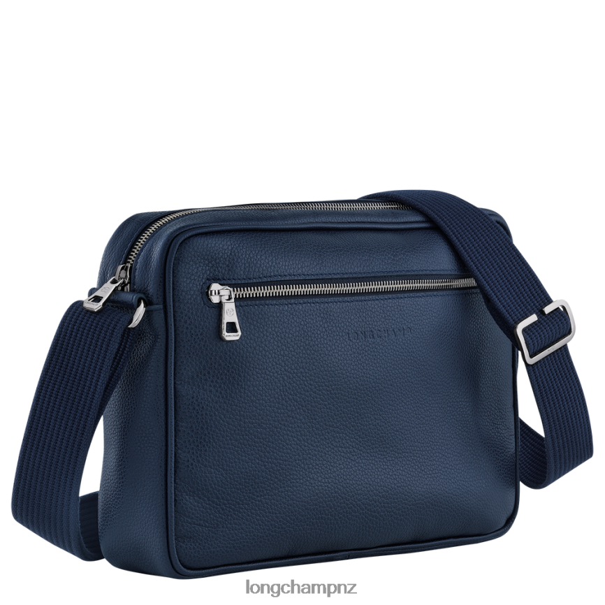 Men Navy Longchamp Le Foulonne Camera bag Bags L064081120