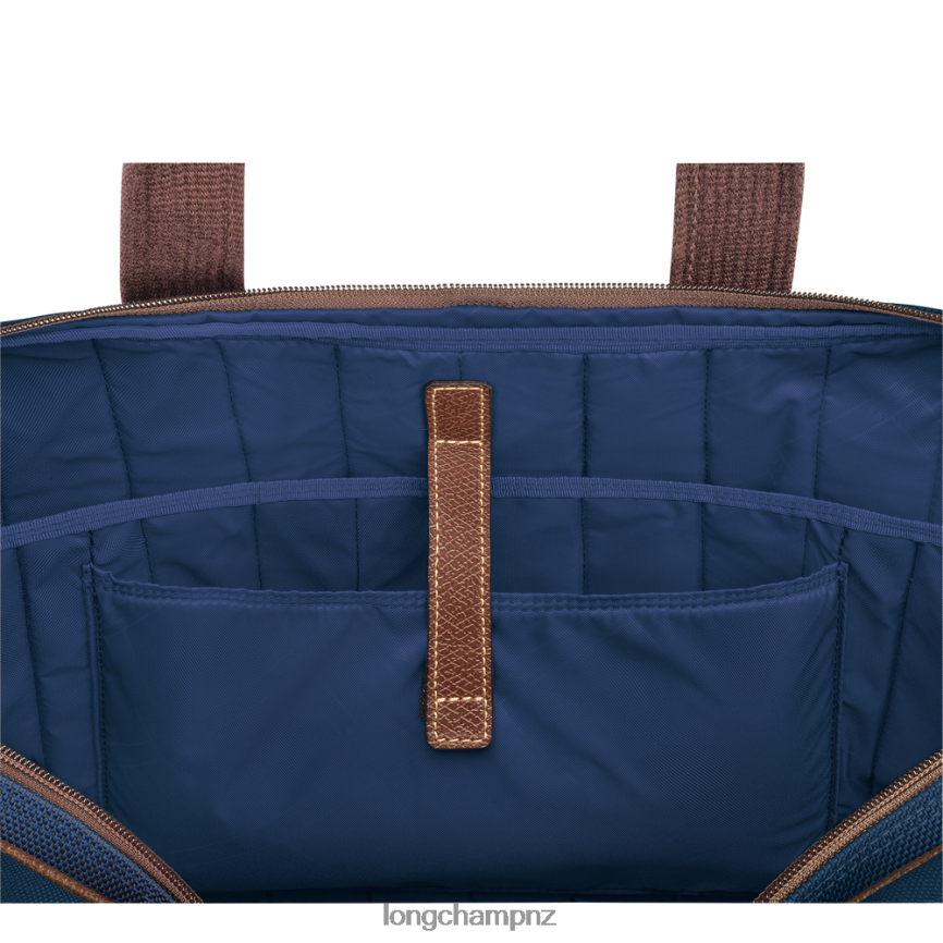 Men Blue Longchamp Boxford Briefcase Bags L064081089