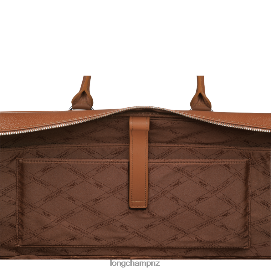 Men Caramel Longchamp Le Foulonne Briefcase Bags L06408482
