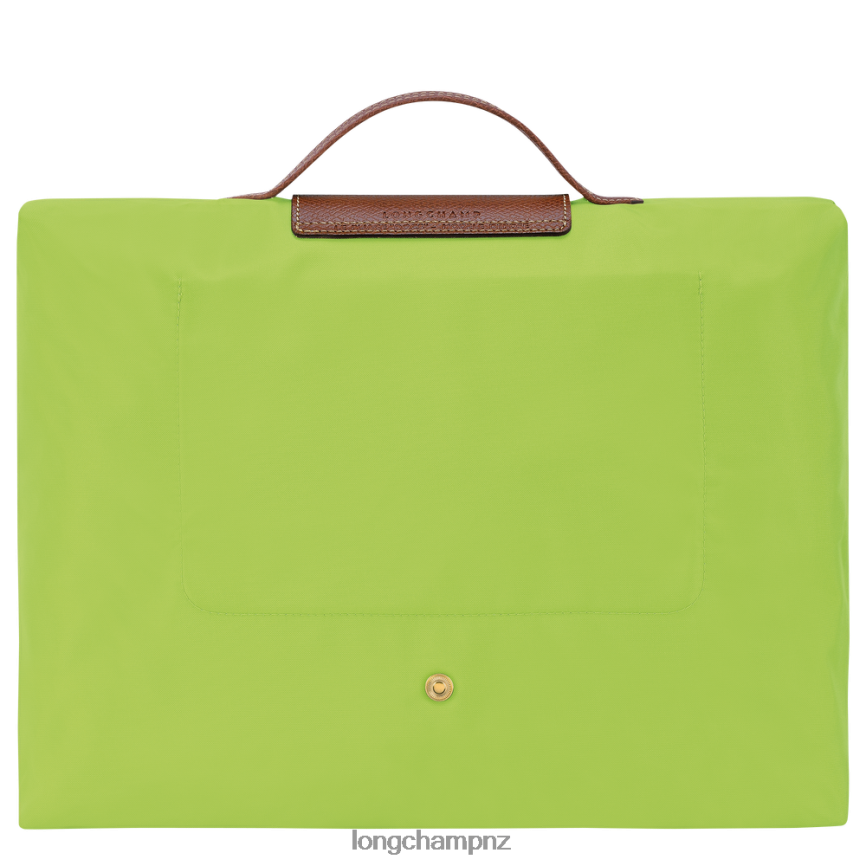 Men Green Light Longchamp Le Pliage Original Briefcase Bags L06408486