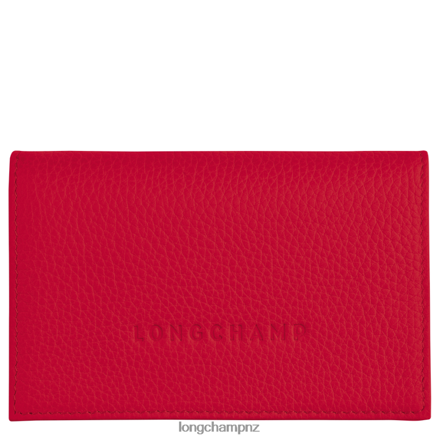 Men Love Longchamp Le Foulonne Card holder Leather Goods L06408655
