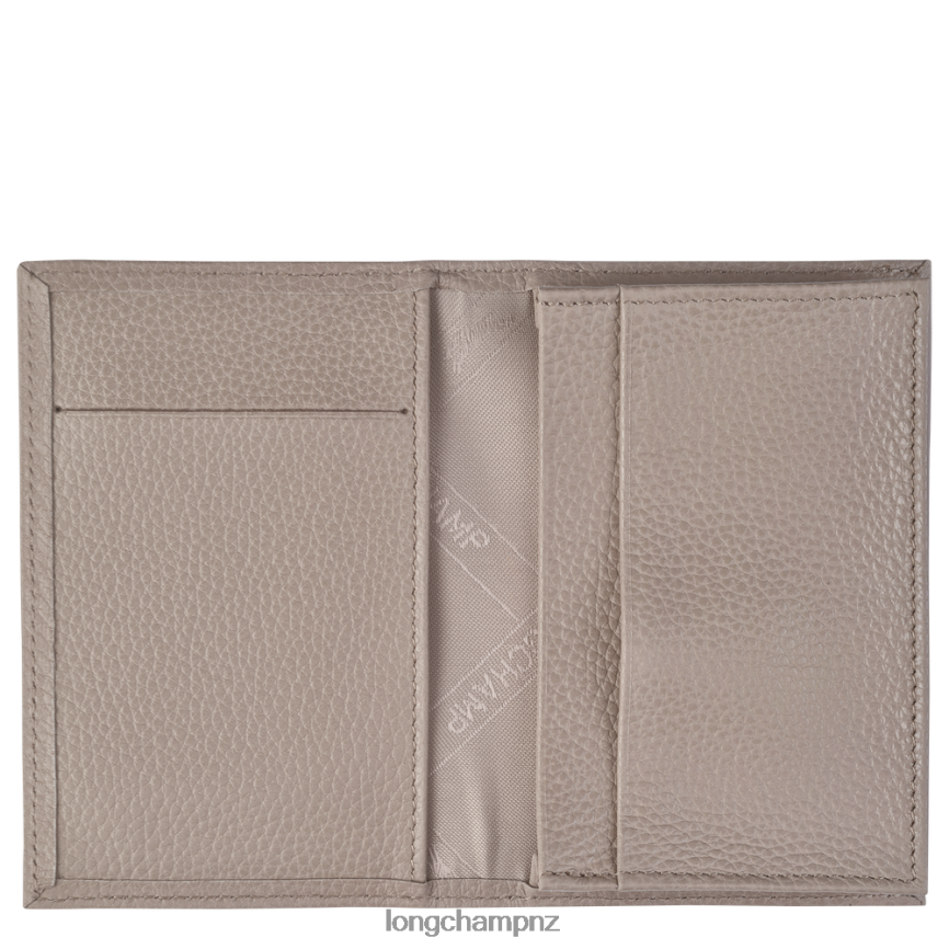 Men Turtledove Longchamp Le Foulonne Card holder Leather Goods L06408656