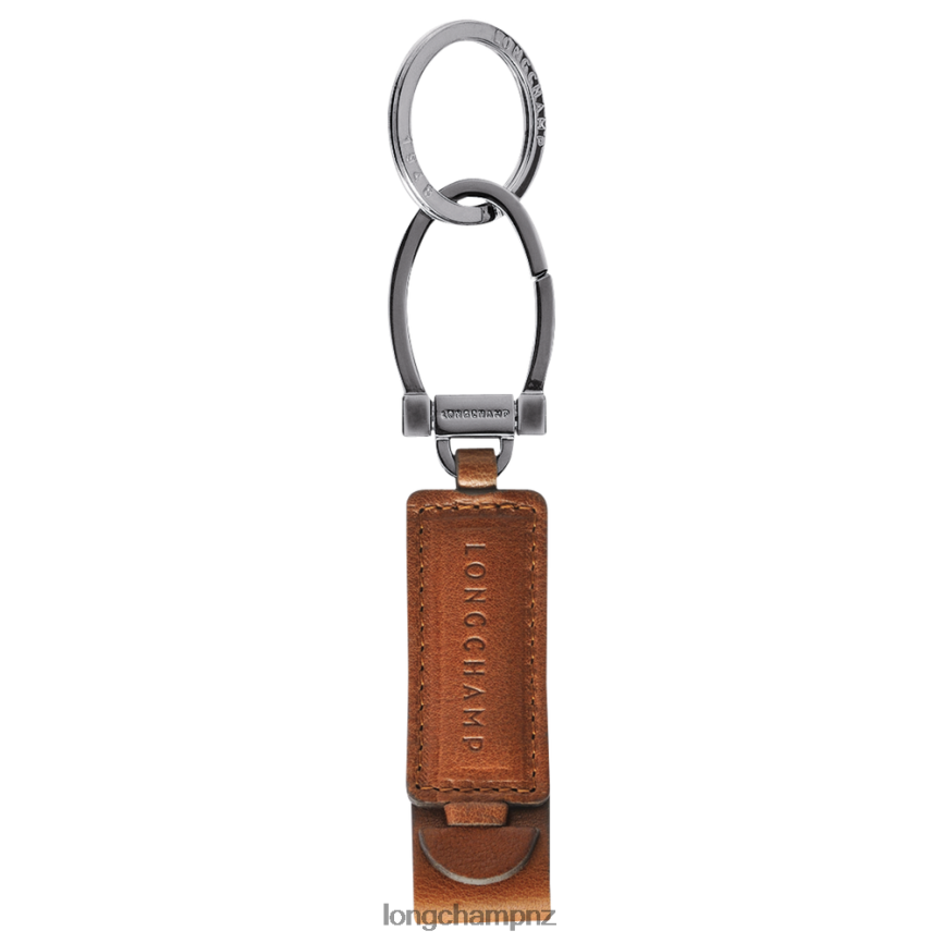 Men Cognac Longchamp 3D Key Rings Leather Goods L06408753