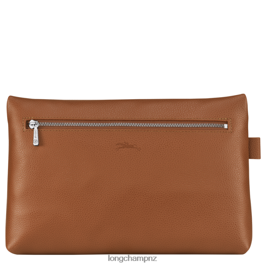 Men Caramel Longchamp Le Foulonne Toiletry case Bags L06408822