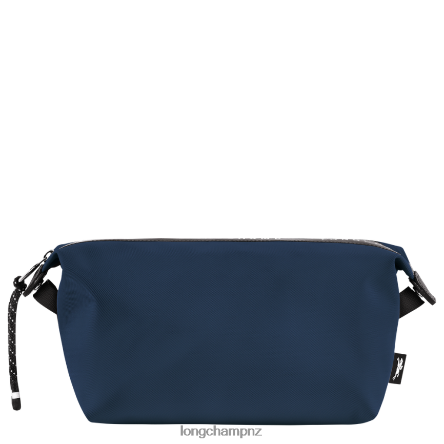 Men Navy Longchamp Le Pliage Energy Toiletry case Bags L06408869