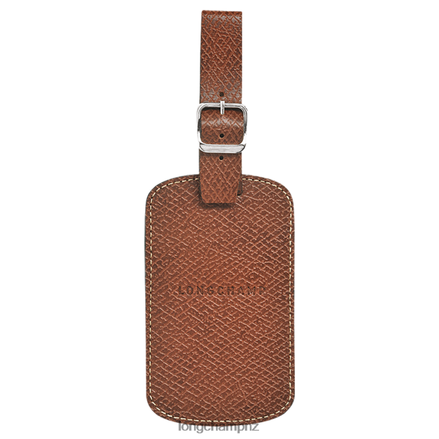 Men Brown Longchamp Boxford Luggage tag Accessories L06408857