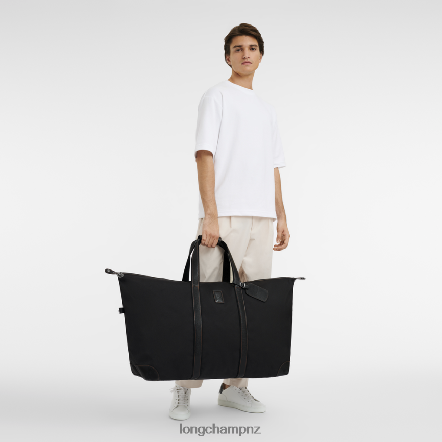 Men Black Longchamp Boxford Travel bag Bags L06408765