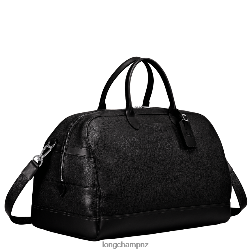 Men Black Longchamp Le Foulonne Travel bag Bags L06408823