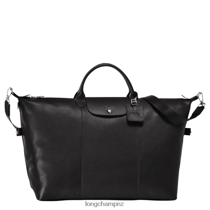 Men Black Longchamp Le Foulonne Travel bag Bags L06408830