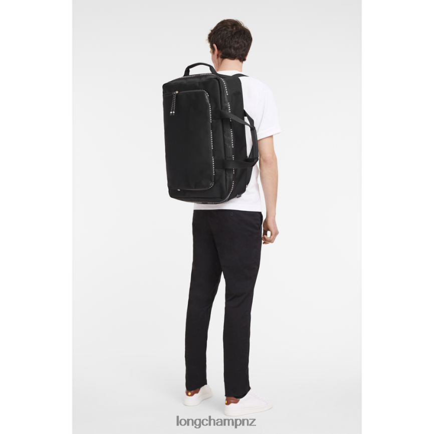 Men Black Longchamp Le Pliage Energy Travel bag Bags L06408779