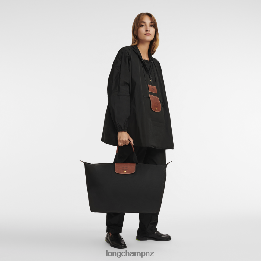 Men Black Longchamp X D'heygere Travel bag / Backpack Bags L06408832