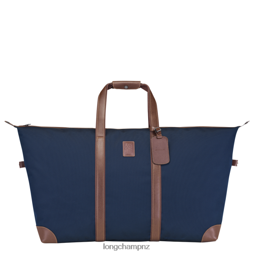 Men Blue Longchamp Boxford Travel bag Bags L06408767 Men Blue Longchamp Boxford Travel bag Bags L06408767
