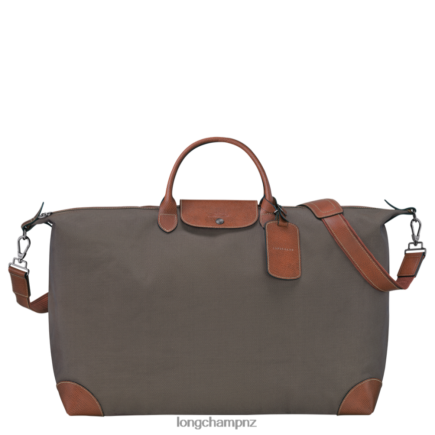 Men Brown Longchamp Boxford Travel bag Bags L06408772
