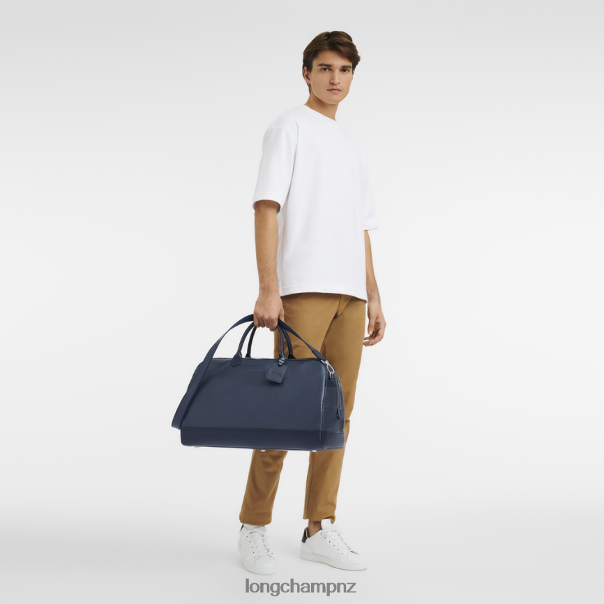 Men Navy Longchamp Le Foulonne Travel bag Bags L06408824