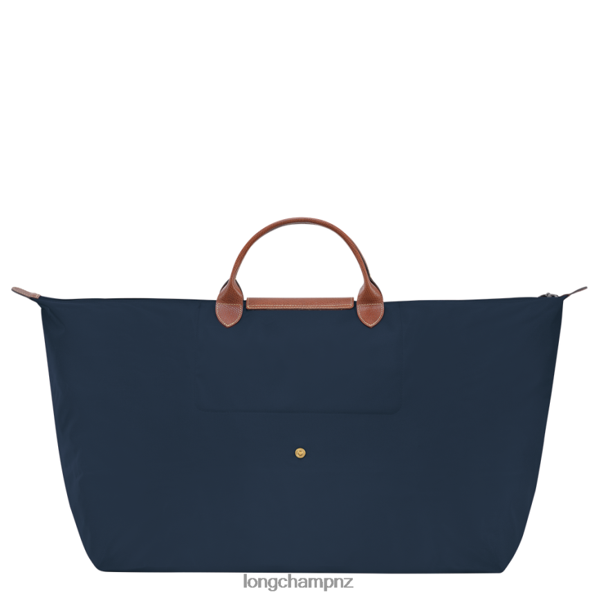 Men Navy Longchamp Le Pliage Original Travel bag Bags L06408815