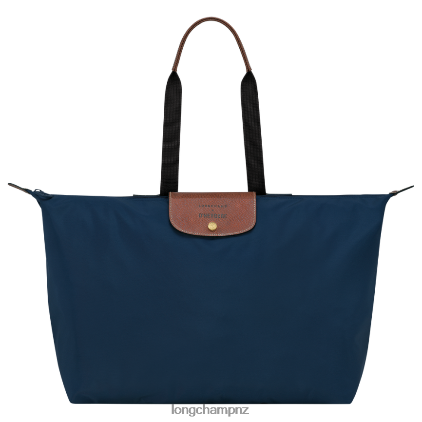 Men Navy Longchamp X D'heygere Travel bag / Backpack Bags L06408835