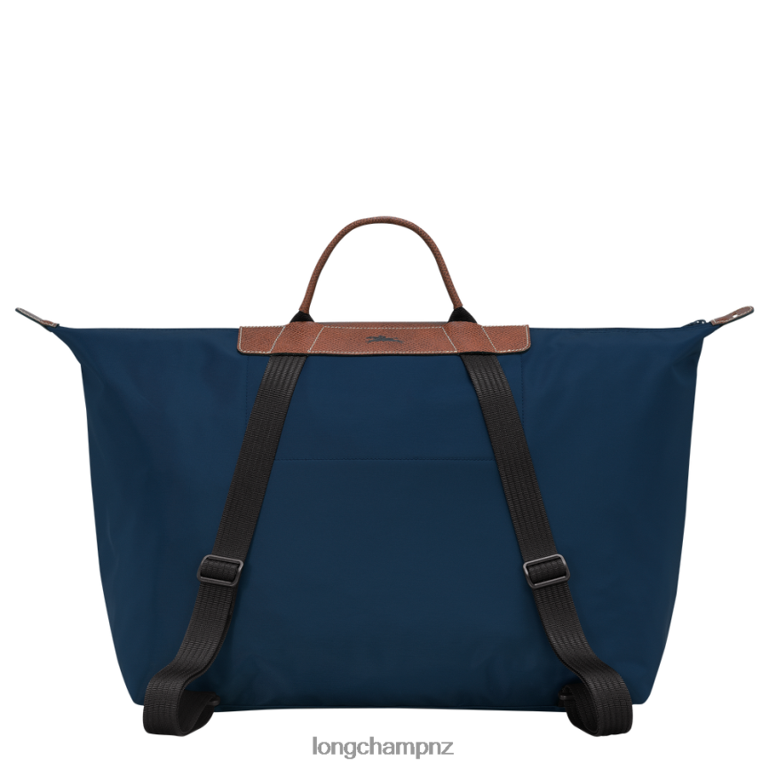 Men Navy Longchamp X D'heygere Travel bag / Backpack Bags L06408835