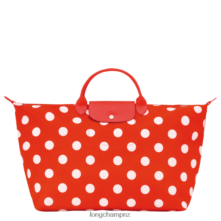 Men Orange Longchamp Le Pliage Collection Travel bag Bags L06408782