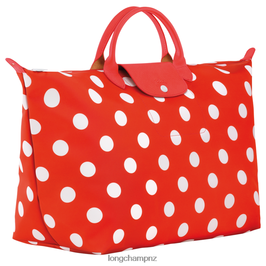 Men Orange Longchamp Le Pliage Collection Travel bag Bags L06408782