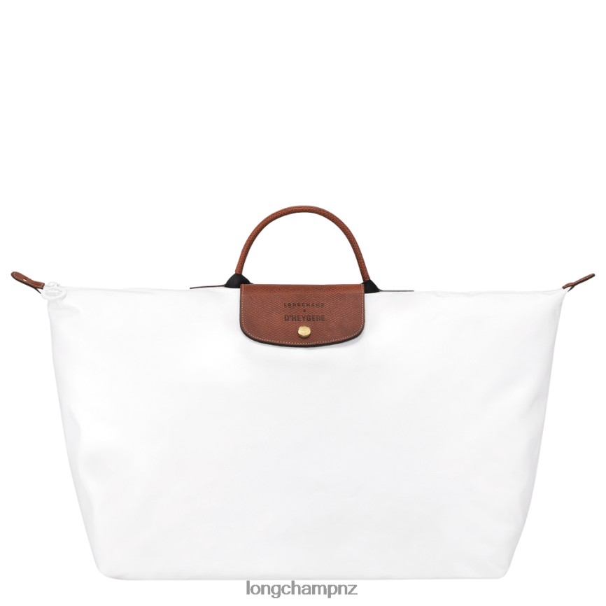 Men White Longchamp X D'heygere Travel bag / Backpack Bags L06408833