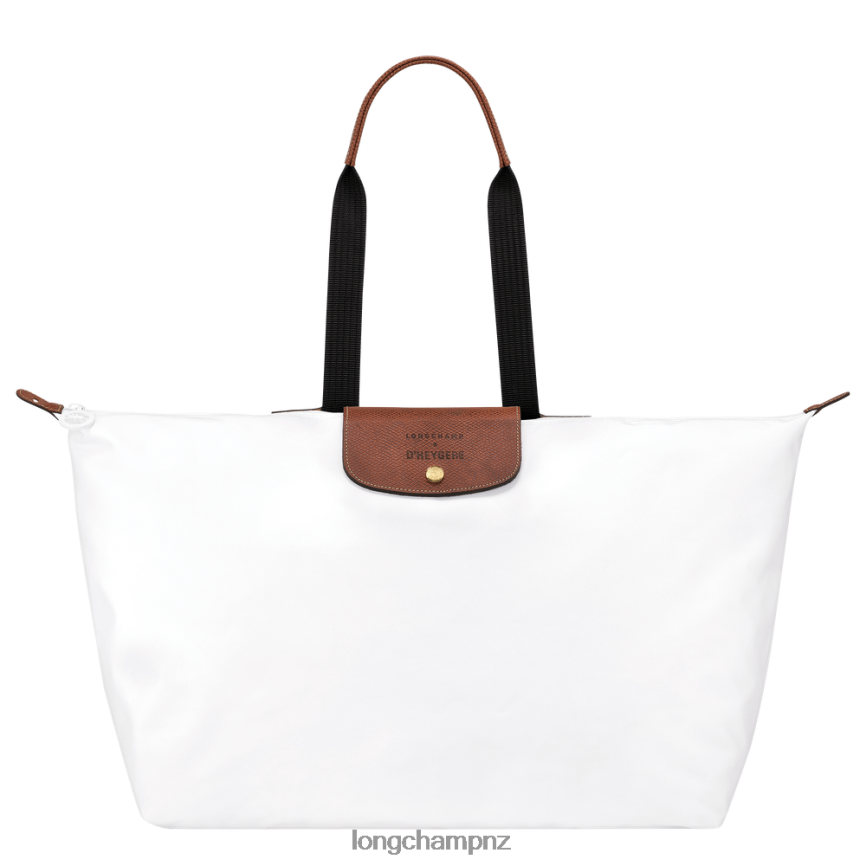 Men White Longchamp X D'heygere Travel bag / Backpack Bags L06408833