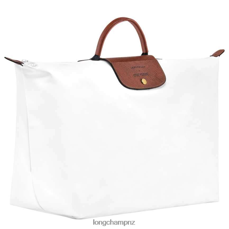 Men White Longchamp X D'heygere Travel bag / Backpack Bags L06408833