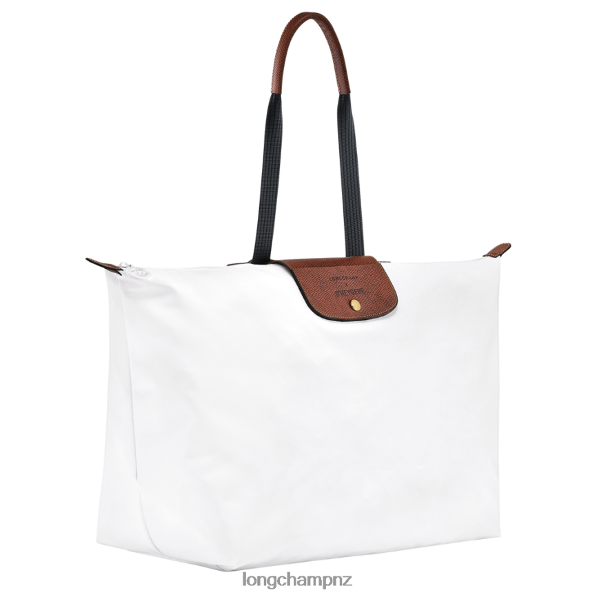 Men White Longchamp X D'heygere Travel bag / Backpack Bags L06408833