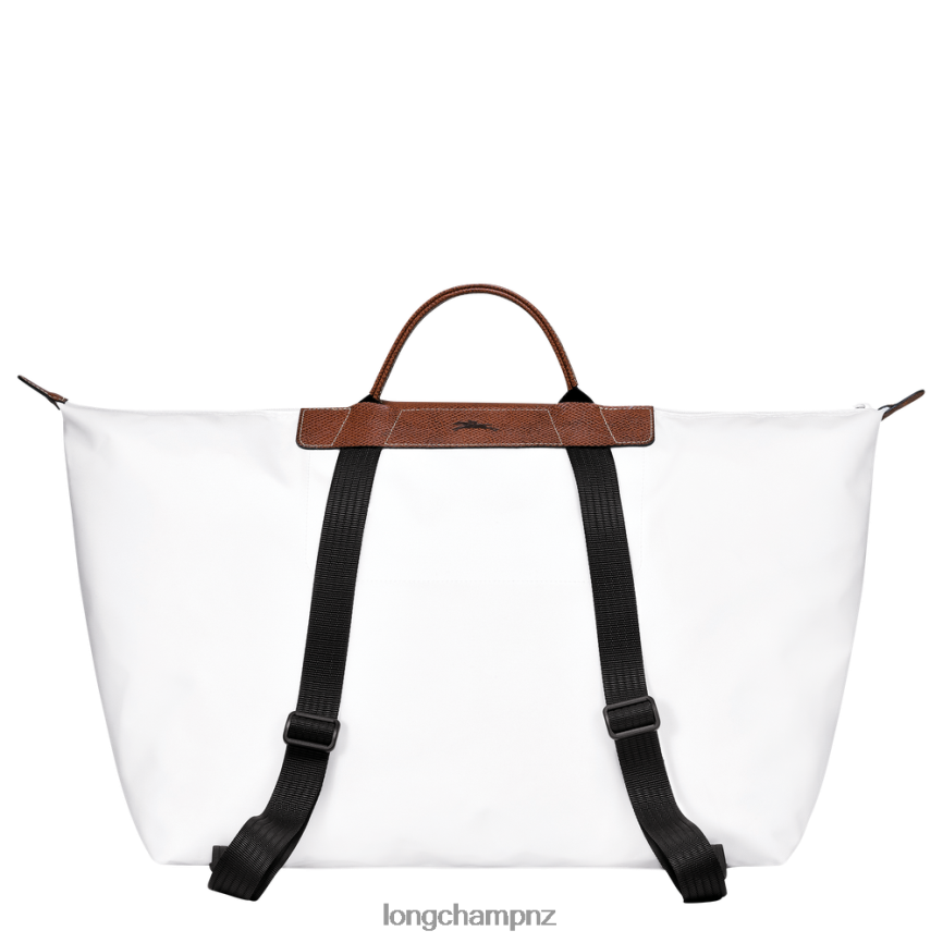 Men White Longchamp X D'heygere Travel bag / Backpack Bags L06408833