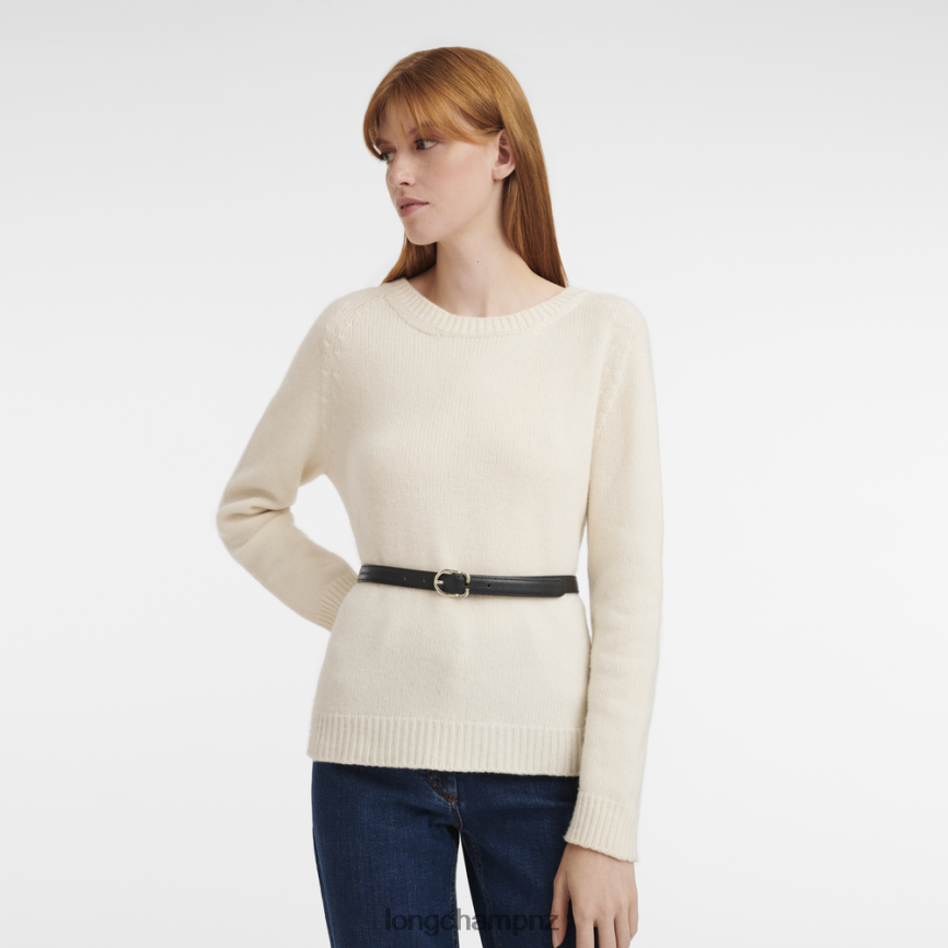 Women Black Longchamp Le Foulonne belt Accessories L06408925