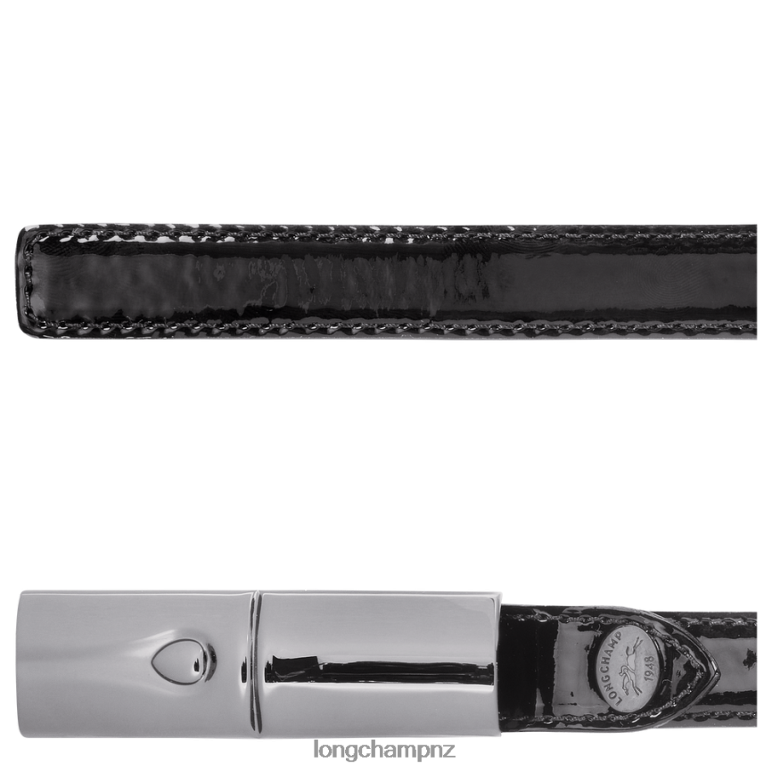 Women Black Longchamp Roseau belt Accessories L06408908