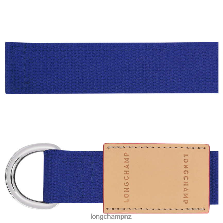 Women Blue Longchamp Le Pliage Re-Play belt Accessories L06408956