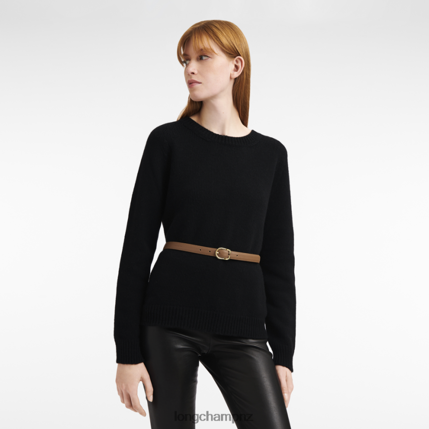 Women Caramel Longchamp Le Foulonne belt Accessories L06408927