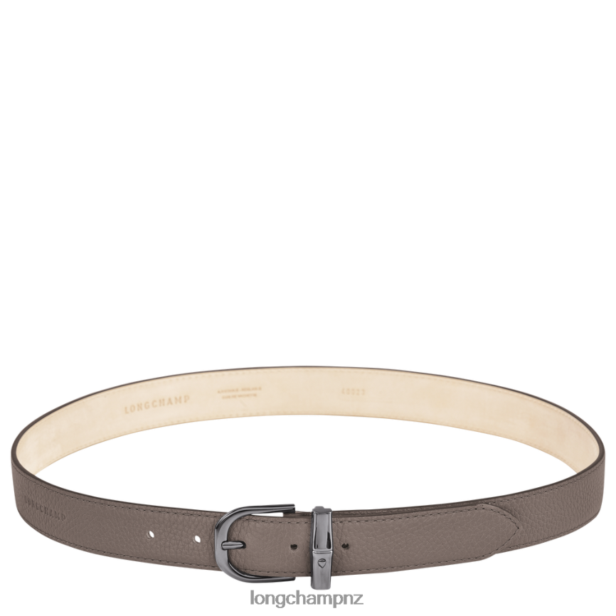 Women Grey Longchamp Roseau belt Accessories L06408913