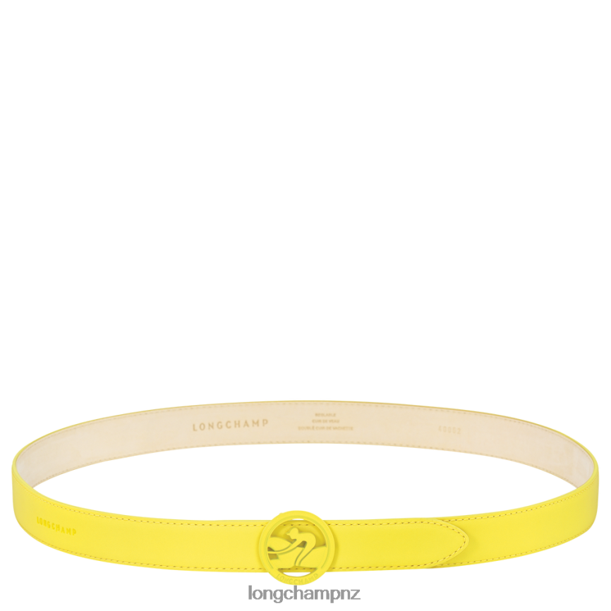 Women Lemon Longchamp Box-Trot belt Accessories L06408937