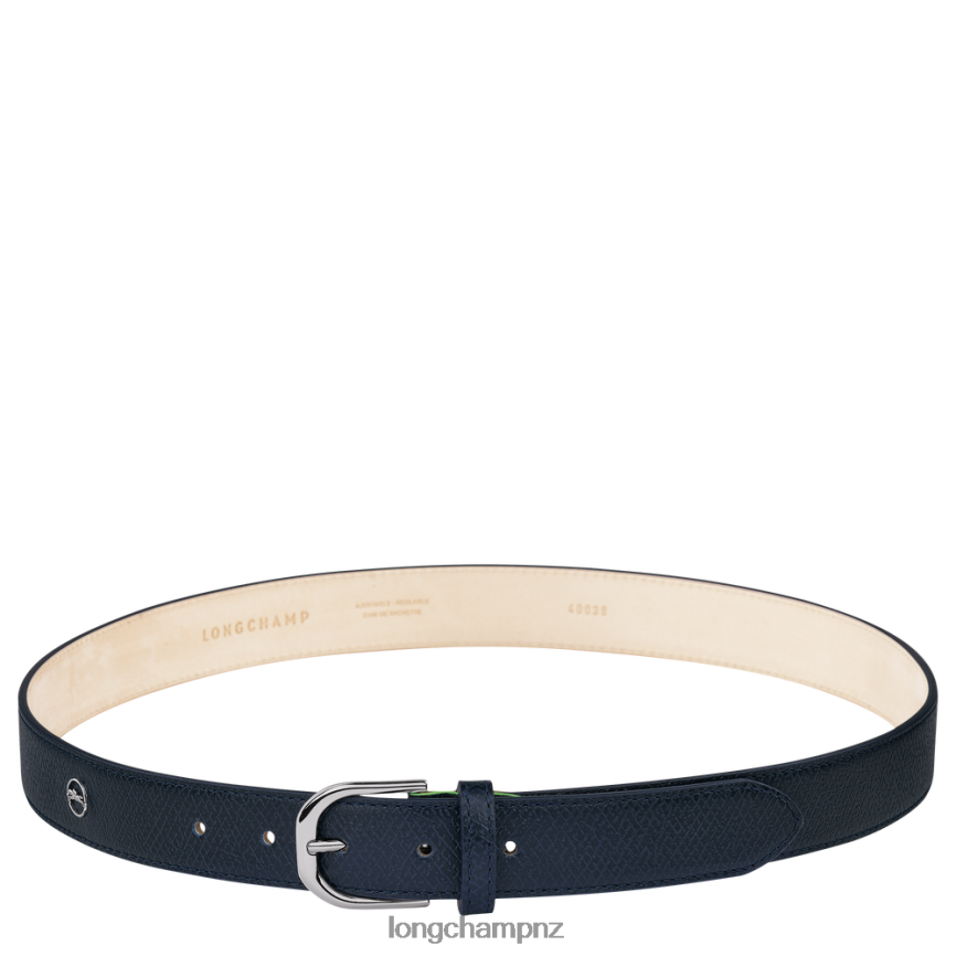 Women Navy Longchamp Le Pliage belt Accessories L06408919